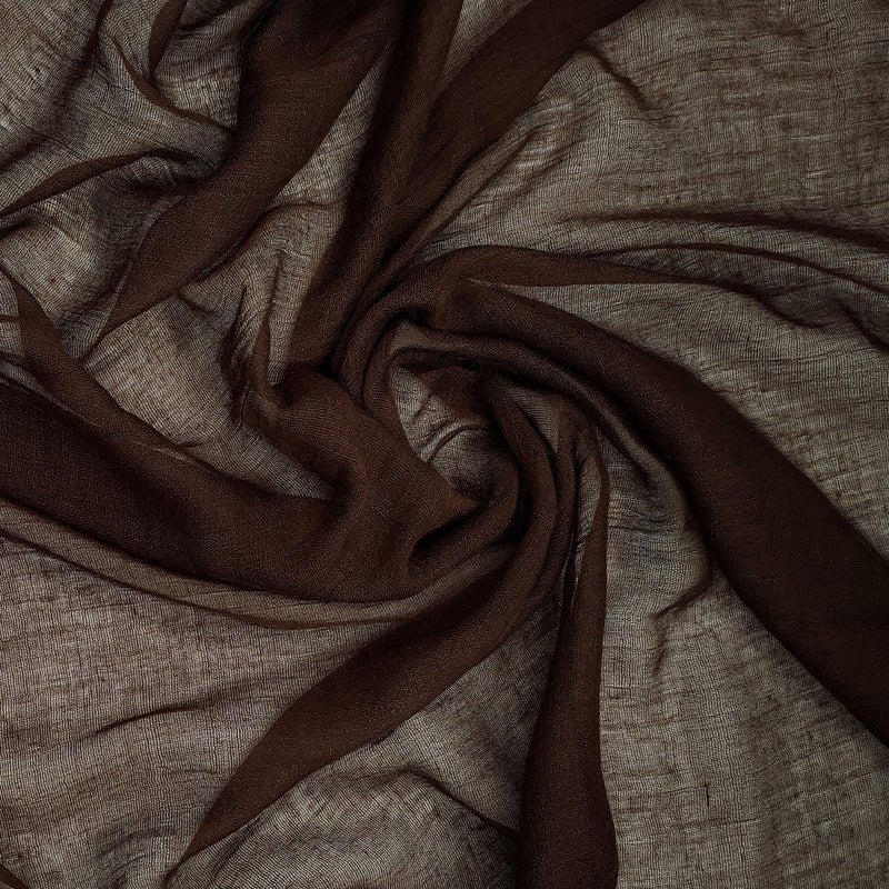 woogwin Women's Cotton Scarves Lady Light Soft Fashion Solid Scarf Wrap Shawl (One Size, coffee) - Image 5